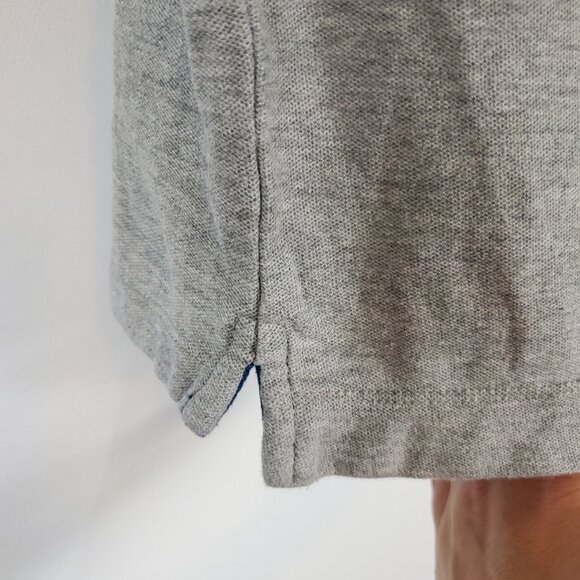 Old Navy Grey Shrt Slv Collared Quarter Button Boys Shirt Sz 18-24Mnth - Picture 7 of 7